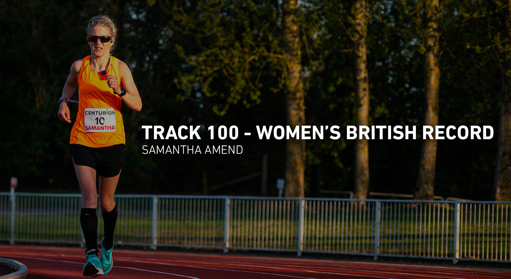 Samantha Amend - Track 100 Race Women's British Record
