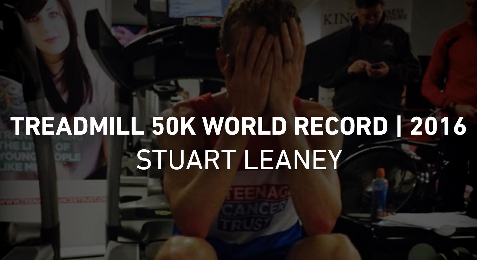 Treadmill 50k World Record - Stuart Leaney - 2016