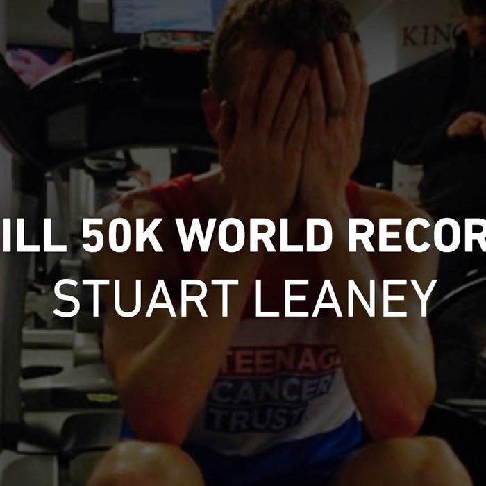 Treadmill 50k World Record - Stuart Leaney - 2016