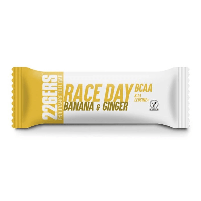 226ers Energy Bars Single Serve / Banana & Ginger Race Day BCAA Vegan Energy Bar XMiles