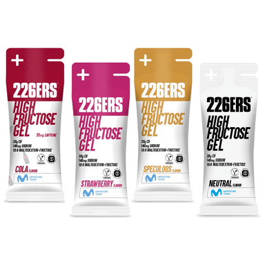 226ers Gels High Fructose Gel XS XMiles