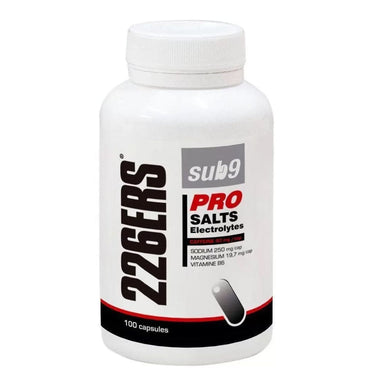 226ers Supplement Pot (100ct) / Electrolyte Caps SUB-9 Pro Salts Electrolytes XMiles