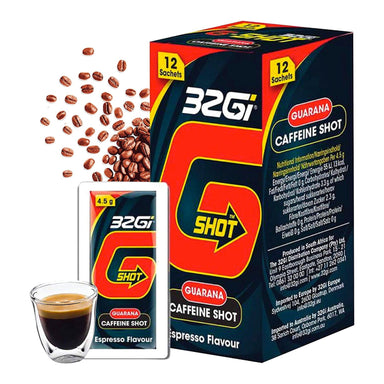 32Gi Supplement Box of 12 / Espresso G-Shot Sachet (4.5g) XMiles
