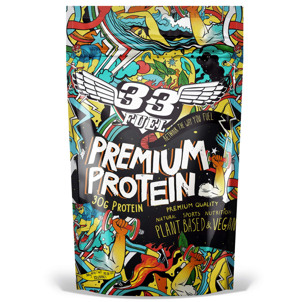 33Fuel Protein Drink 12 Serving Pouch (582g) / Cacao & Banana Premium Protein XMiles
