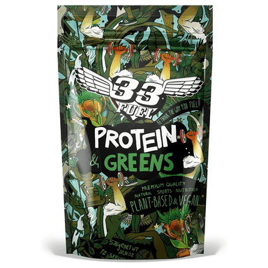 33Fuel Supplement 10 Serving Pouch (576g) / Cacao Protein & Greens Powder XMiles