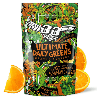 33Fuel Supplement 30 Serving Pouch (159g) / Orange Ultimate Daily Greens XMiles