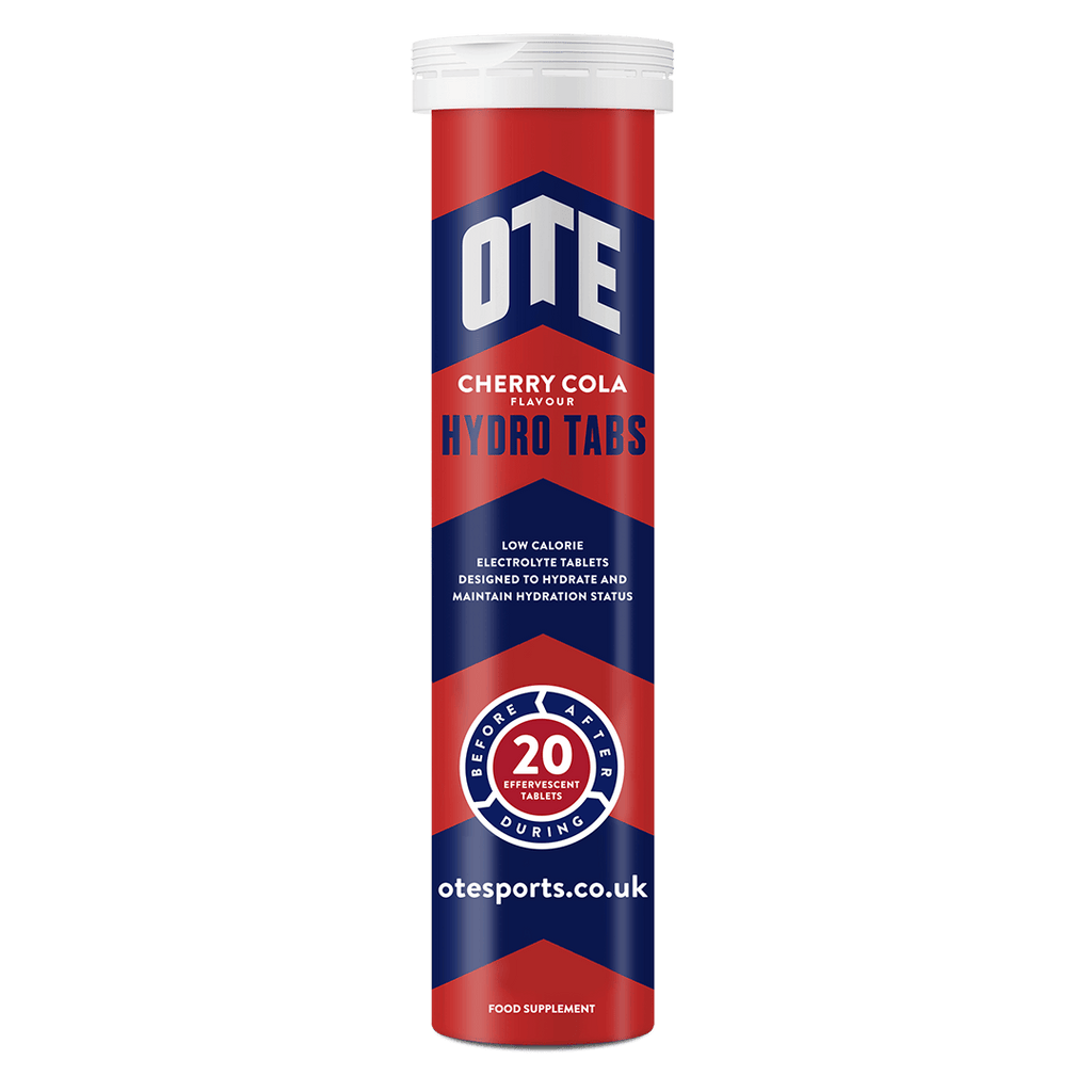 OTE Electrolyte Drinks 20 Serving Tube / Cherry Cola OTE Hydro Tabs XMiles