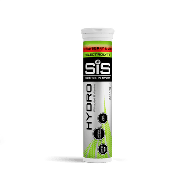 SiS Electrolyte Drinks 20 Serving Tube / Strawberry & Lime GO Hydro Electrolyte Tubes XMiles