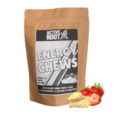 Active Root Chews 25 Chews Pack (200g) / Ginger & Strawberry Active Root Chews XMiles