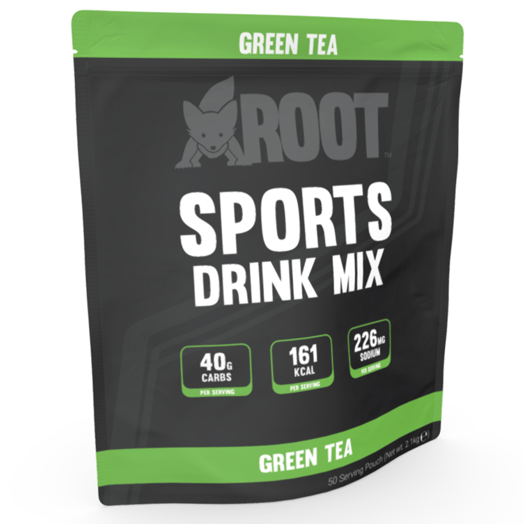 Active Root Energy Drink 50 Serving Pouch (2.1kg) / Green Tea Sports Drink Mix XMiles