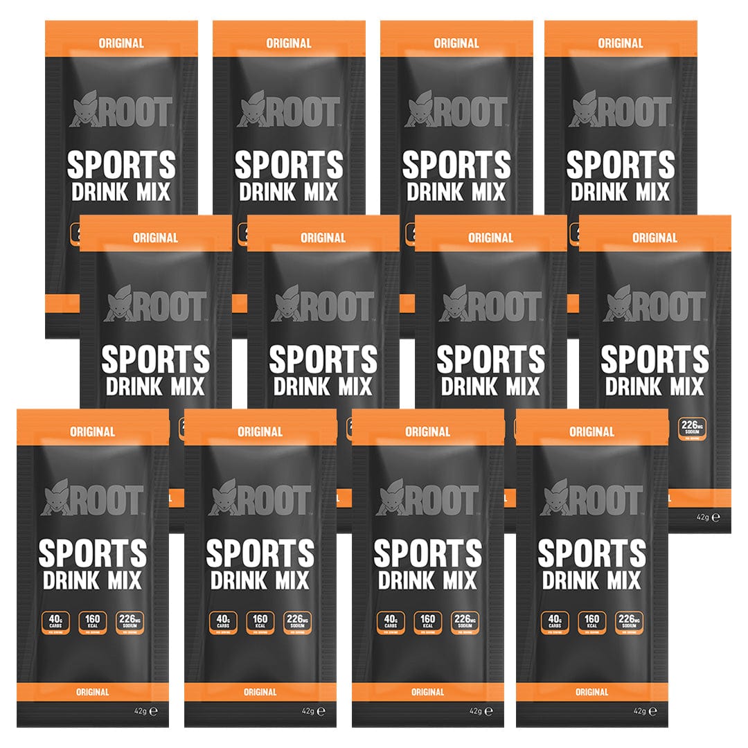 Active Root Energy Drink Box of 12 / Original Sports Drink Mix XMiles