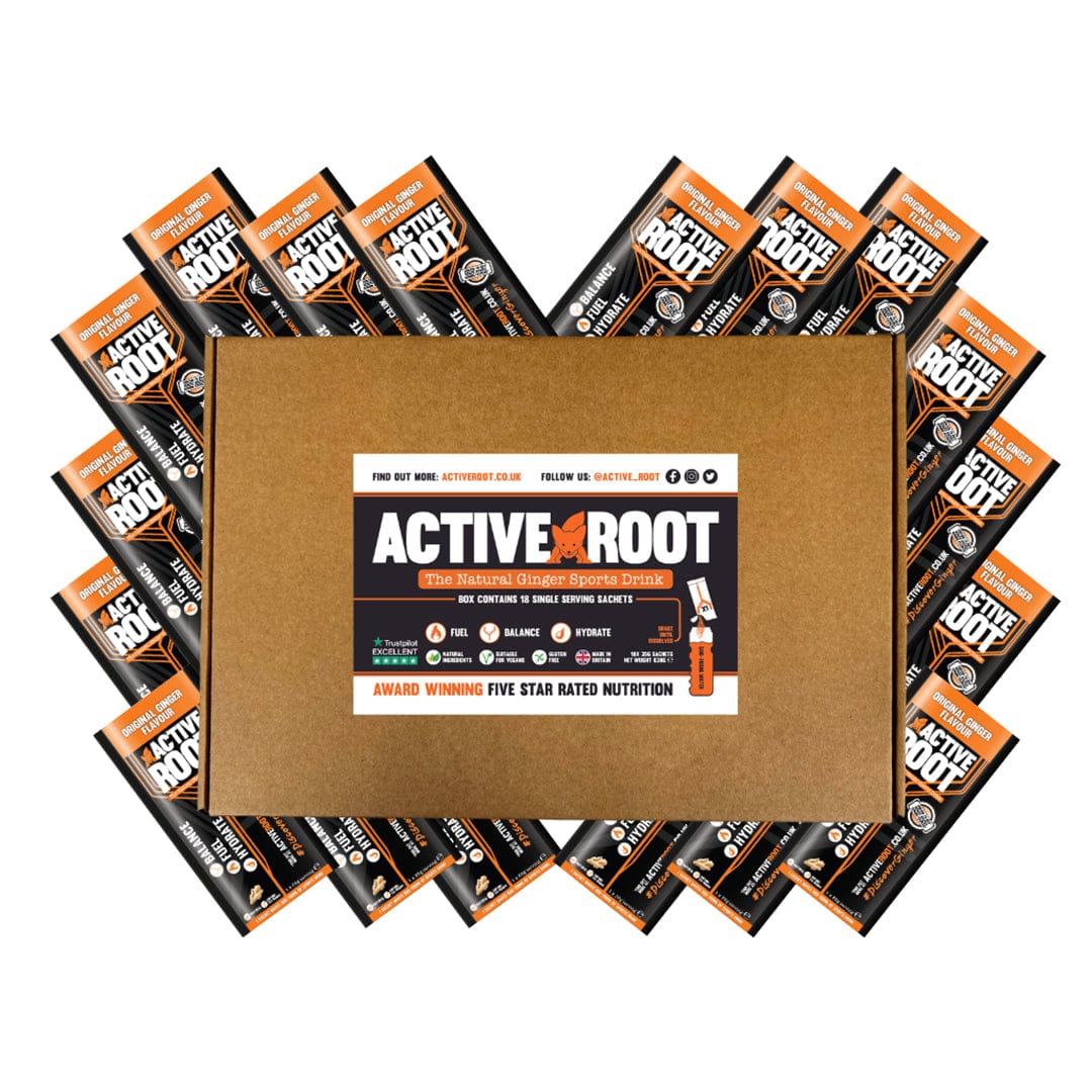 Active Root Energy Drink Box of 18 / Original Active Root Sports Drink XMiles