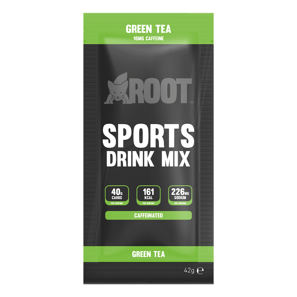 Active Root Energy Drink Single Serve / Green Tea Sports Drink Mix XMiles