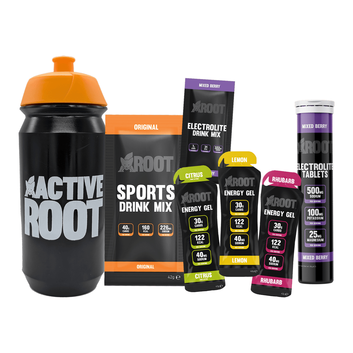 Active Root | Energy Gels & Drinks | Ginger Sports Nutrition - XMiles