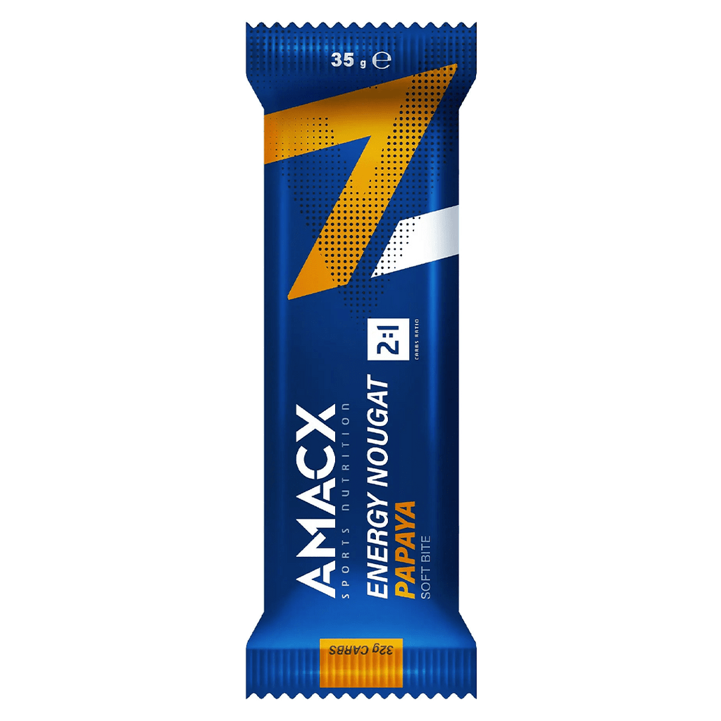 Amacx Energy Bars Single Serve / Papaya Energy Nougat XMiles