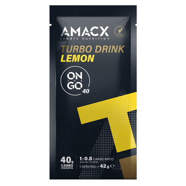 Amacx Energy Drink Single Serve / Lemon Turbo Drink XMiles