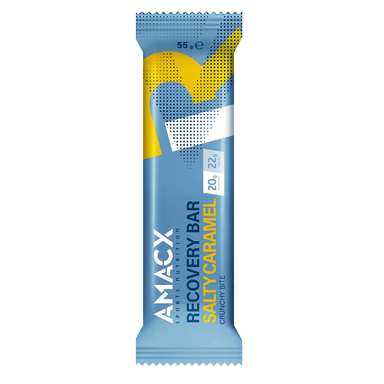 Amacx Protein Bar Single Serve / Salty Caramel Recovery Bar XMiles