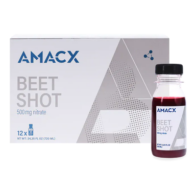Amacx Supplement Box of 12 Beet Shot XMiles