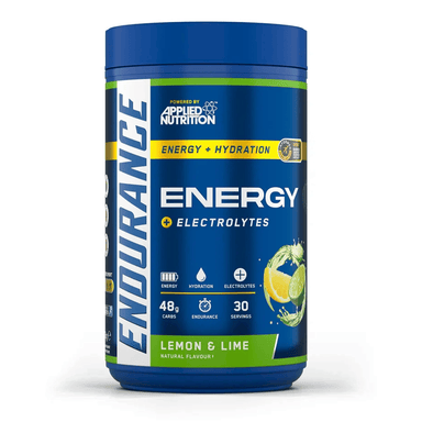 Applied Nutrition Energy Drink 30 Serve Tub (1.5kg) / Lemon & Lime Endurance Energy & Hydration Powder XMiles