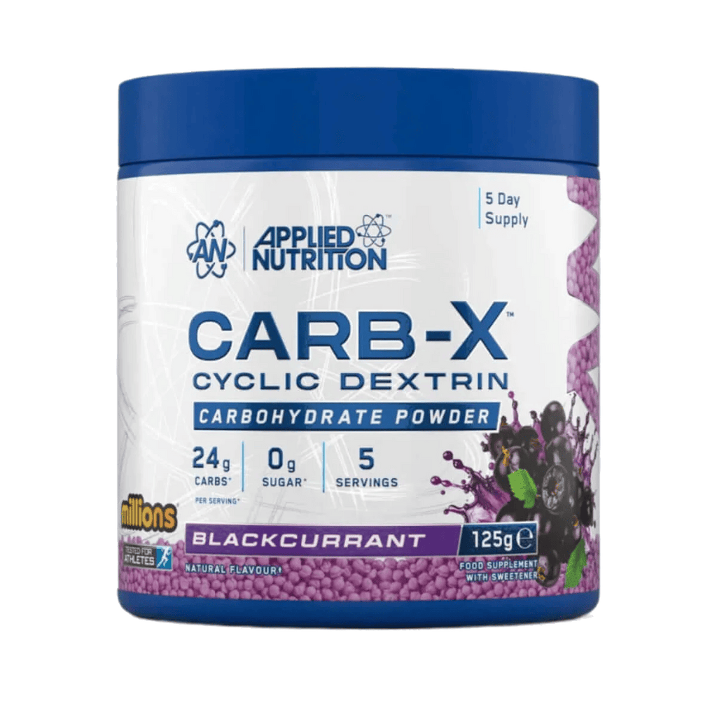 Applied Nutrition Energy Drink 5 Serve Tub (125g) / Millions® Blackcurrant Carb X XMiles
