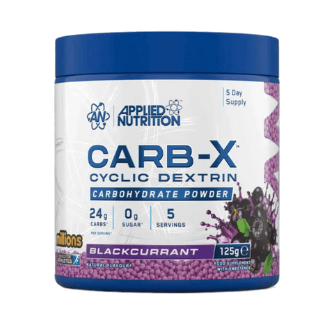 Applied Nutrition Energy Drink 5 Serve Tub (125g) / Millions® Blackcurrant Carb X XMiles