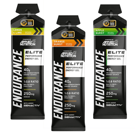 Applied Nutrition Gels Endurance Elite Performance Energy Gel XMiles