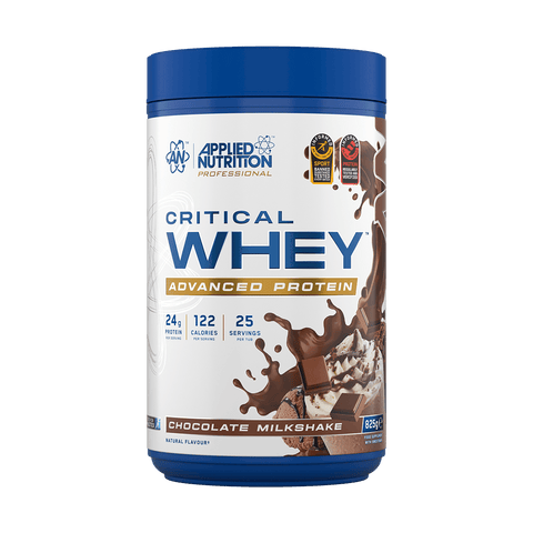 Applied Nutrition Protein Drink 25 Serving Tub (825g) / Chocolate Milkshake Critical Whey XMiles