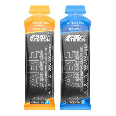 Applied Nutrition Supplement Pack of 6 / Mixed ABE - All Black Everything Pre-Workout Gel XMiles