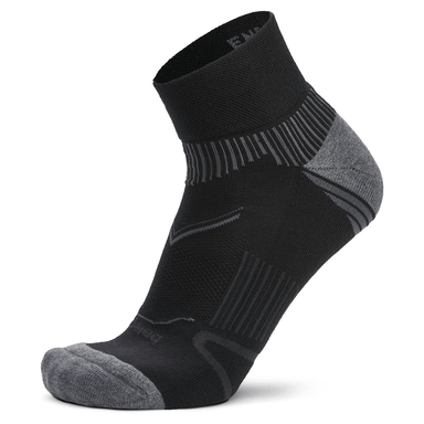 Balega Socks Small / Black Grey Enduro Quarter Running Socks XMiles