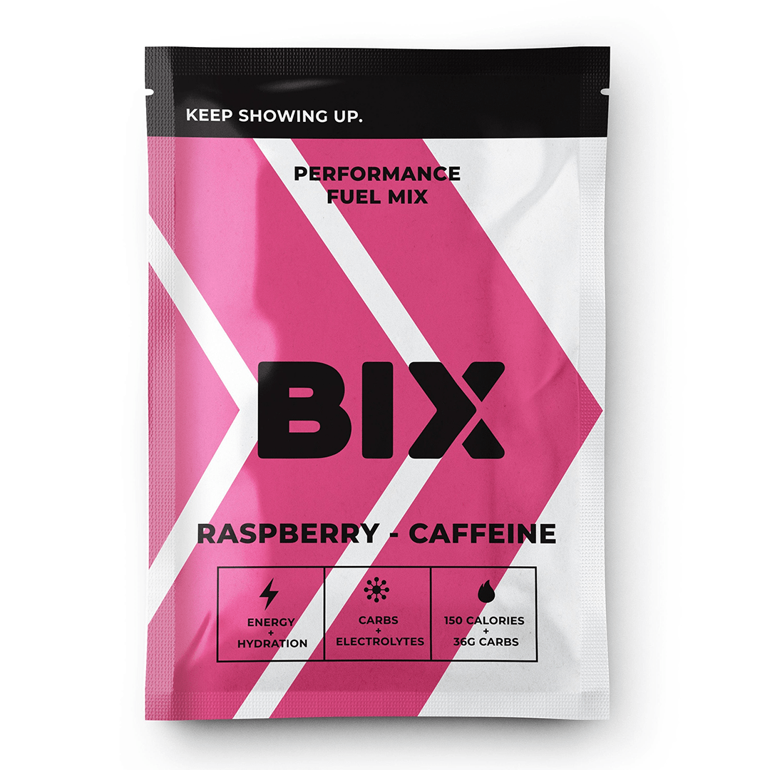 Bix Energy Drink Single Serve / Raspberry with Caffeine BIX Performance Fuel XMiles
