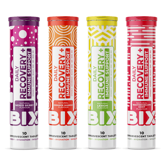 Bix Vitamins Box of 8 / Mixed BIX Recovery XMiles