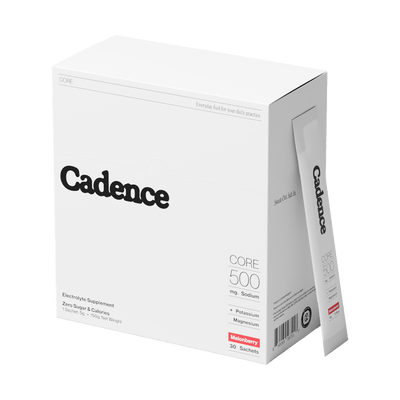 Cadence Electrolyte Drinks Pack of 30 / Melonberry Core 500 XMiles
