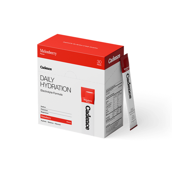 Cadence Electrolyte Drinks Pack of 30 / Melonberry Core 500 XMiles