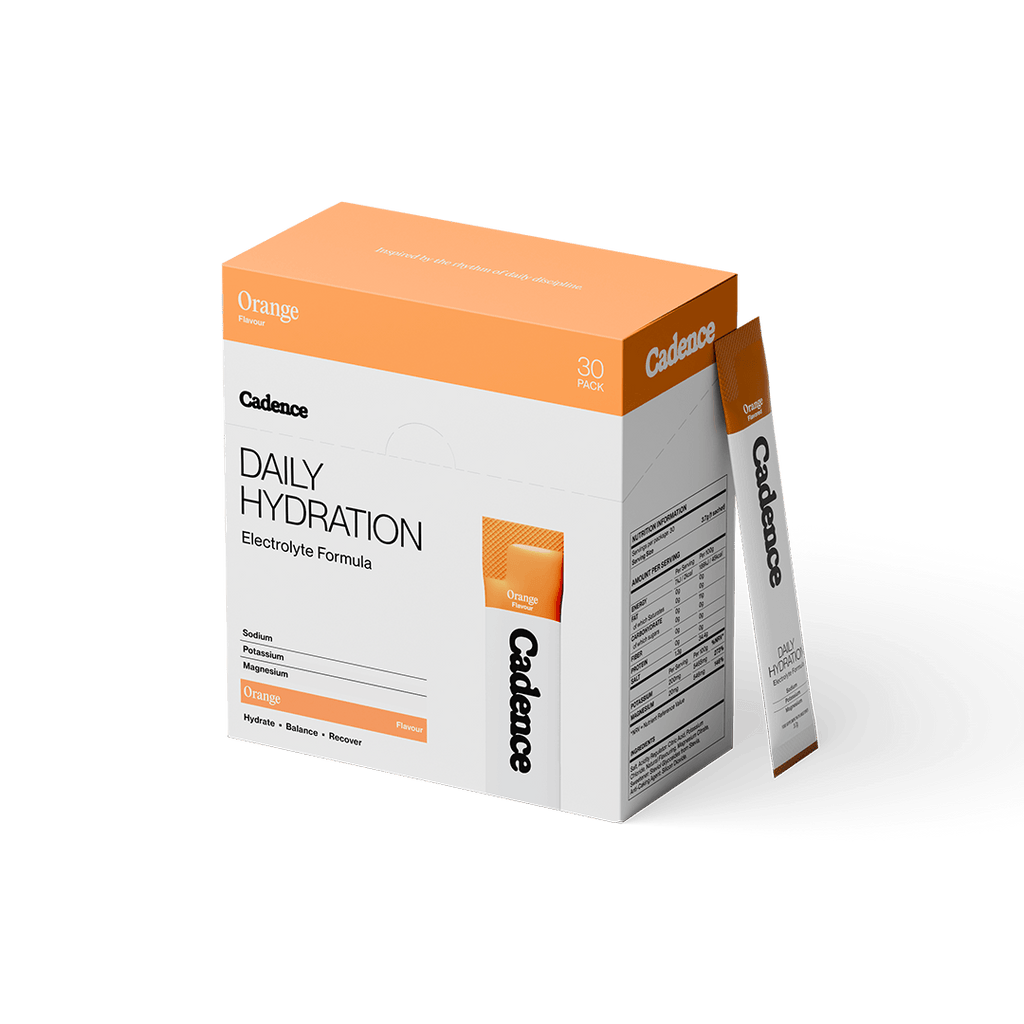 Cadence Electrolyte Drinks Pack of 30 / Orange Core 500 XMiles