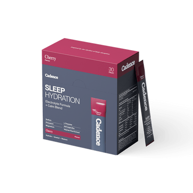 Cadence Supplement Pack of 30 / Cherry Sleep Hydration XMiles