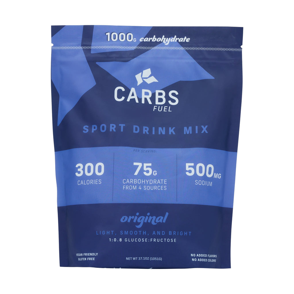 Carbs Fuels Energy Drink 13 Serving Pouch (1kg) / Original Carbs Fuel Sport Drink Mix XMiles