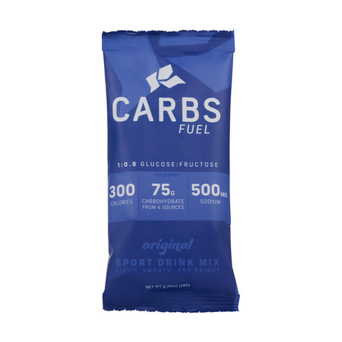 Carbs Fuels Energy Drink Single Serve / Original Carbs Fuel Sport Drink Mix XMiles