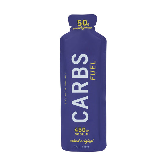 Carbs Fuels Gels Single Serve / Salted Carbs Fuel Salted Original Energy Gel XMiles
