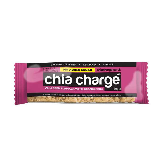 Chia Charge Energy Bars Berry / Single Serve Chia Energy Flapjack (80g) XMiles