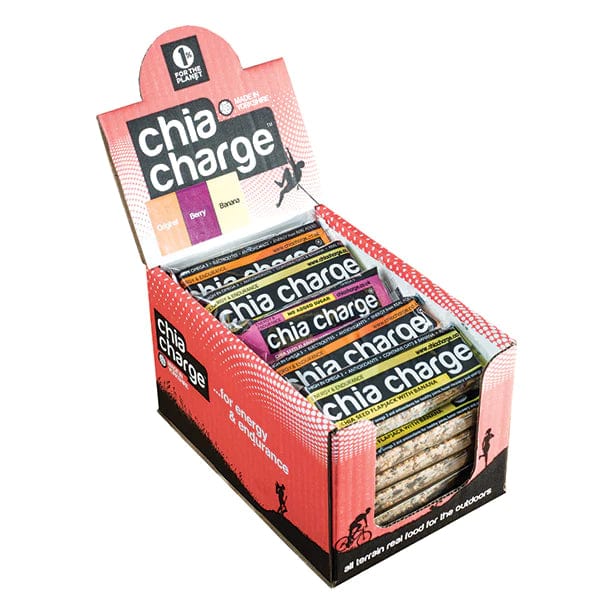 Chia Charge Energy Bars Pack of 8 / Mixed Chia Energy Flapjack XMiles