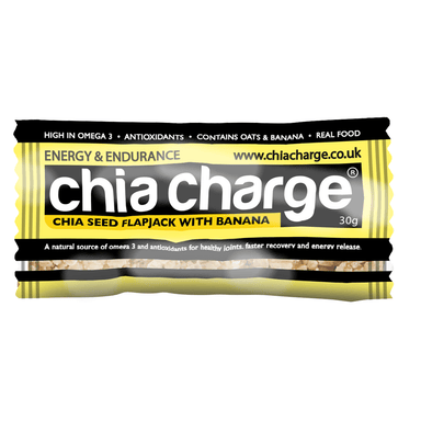Chia Charge Energy Bars Single Serve / Banana Chia Energy Mini Flapjack XMiles