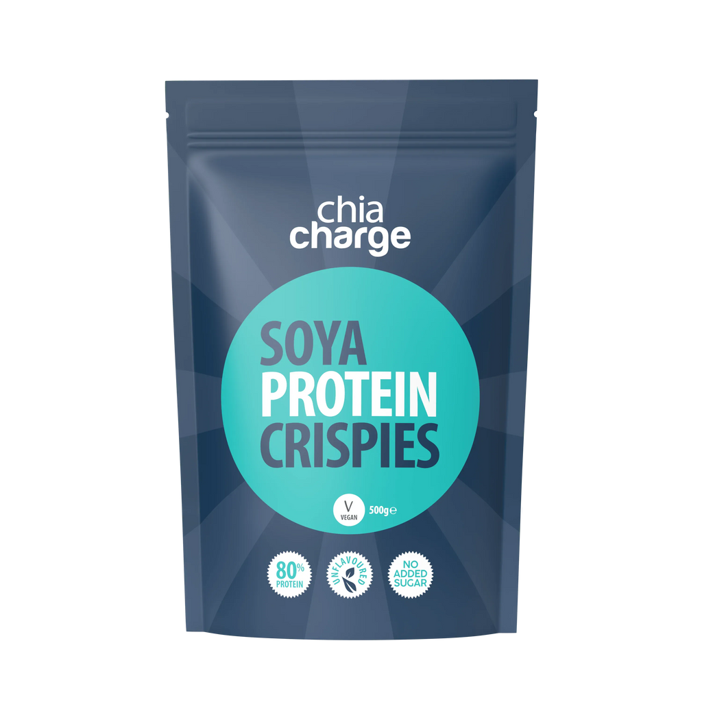 Chia Charge Meal Replacement 8 Serve Pouch (250g) / Unflavoured Soya Protein Crispies XMiles