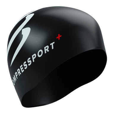 Compressport Accessories Black Swim Cap XMiles