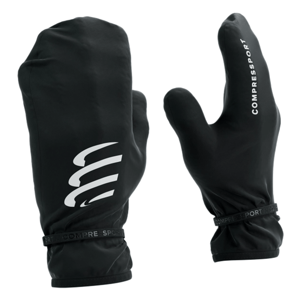 Compressport Gloves XS/S / Black Hurricane Waterproof Mittens XMiles