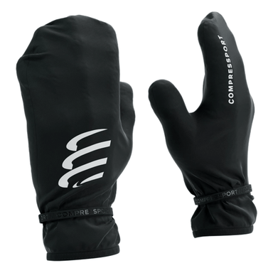 Compressport Gloves XS/S / Black Hurricane Waterproof Mittens XMiles
