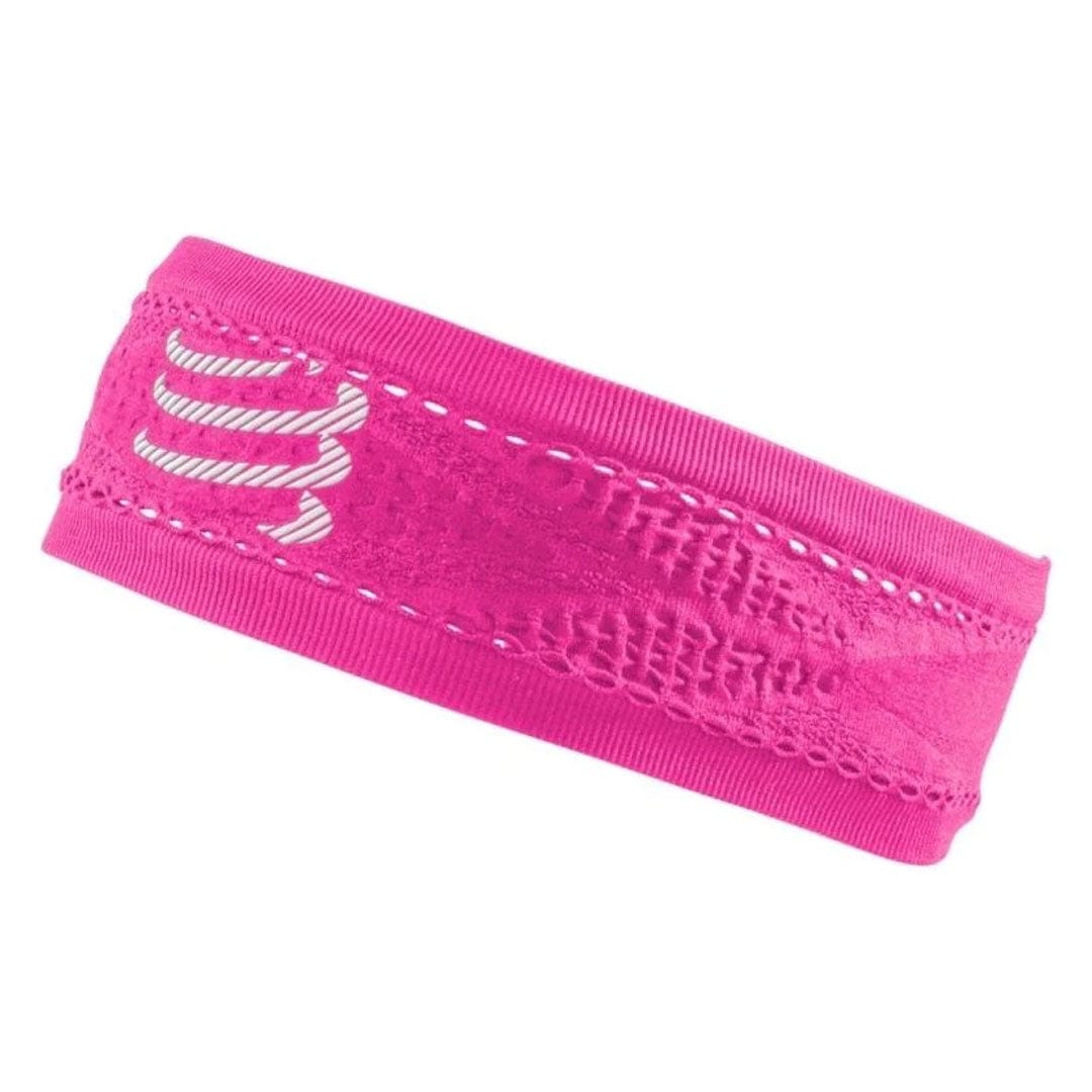Compressport Headwear Fluo Pink Thin Headband On/Off XMiles