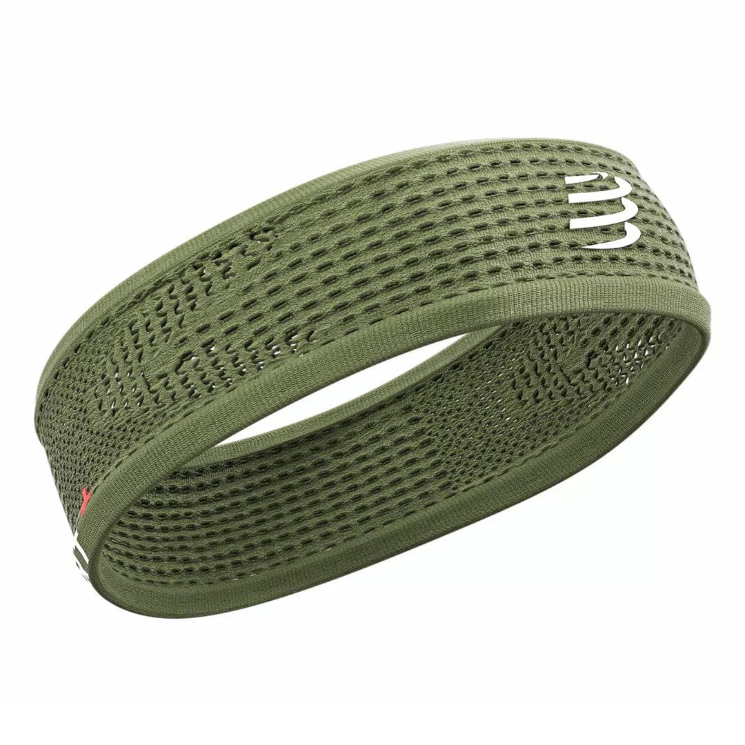 Compressport Headwear Green Thin Headband On/Off XMiles