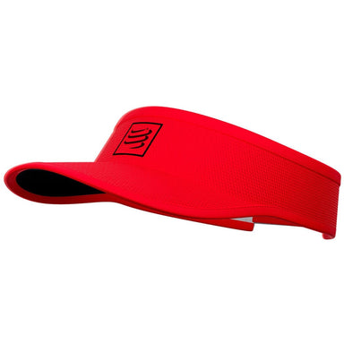 Compressport Headwear Red/Black Running Visor XMiles