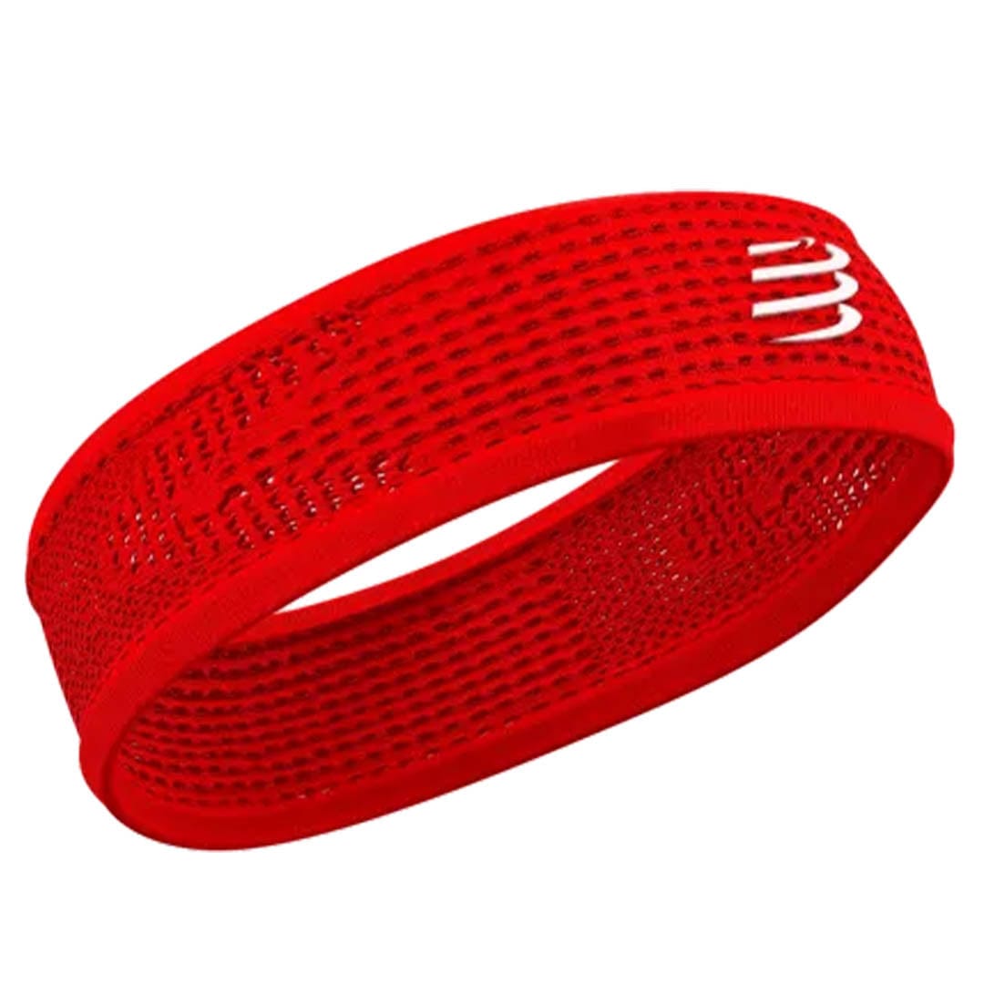 Compressport Headwear Red Thin Headband On/Off XMiles