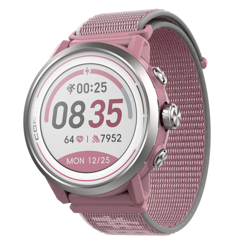 Coros Wearables Dusty Pink APEX 2 GPS Sports Watch XMiles